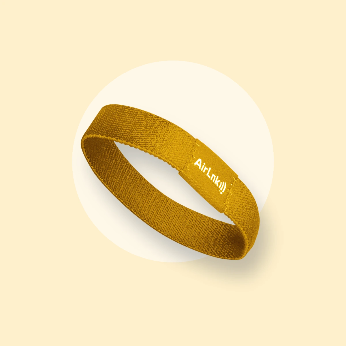 Gold AirLnk wristband