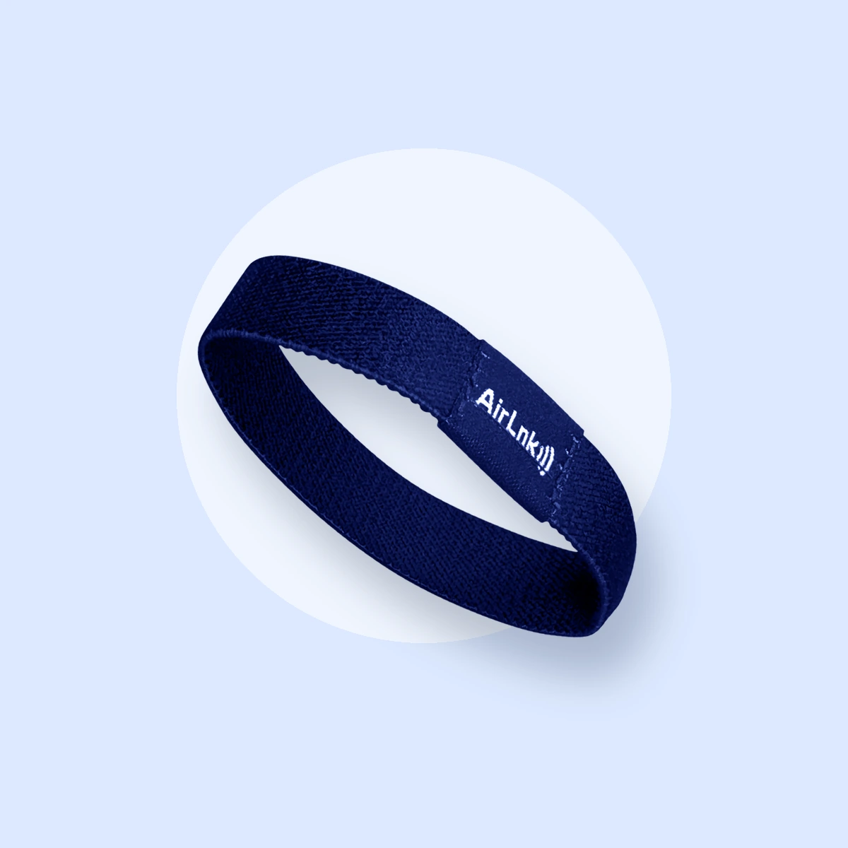 Navy AirLnk wristband