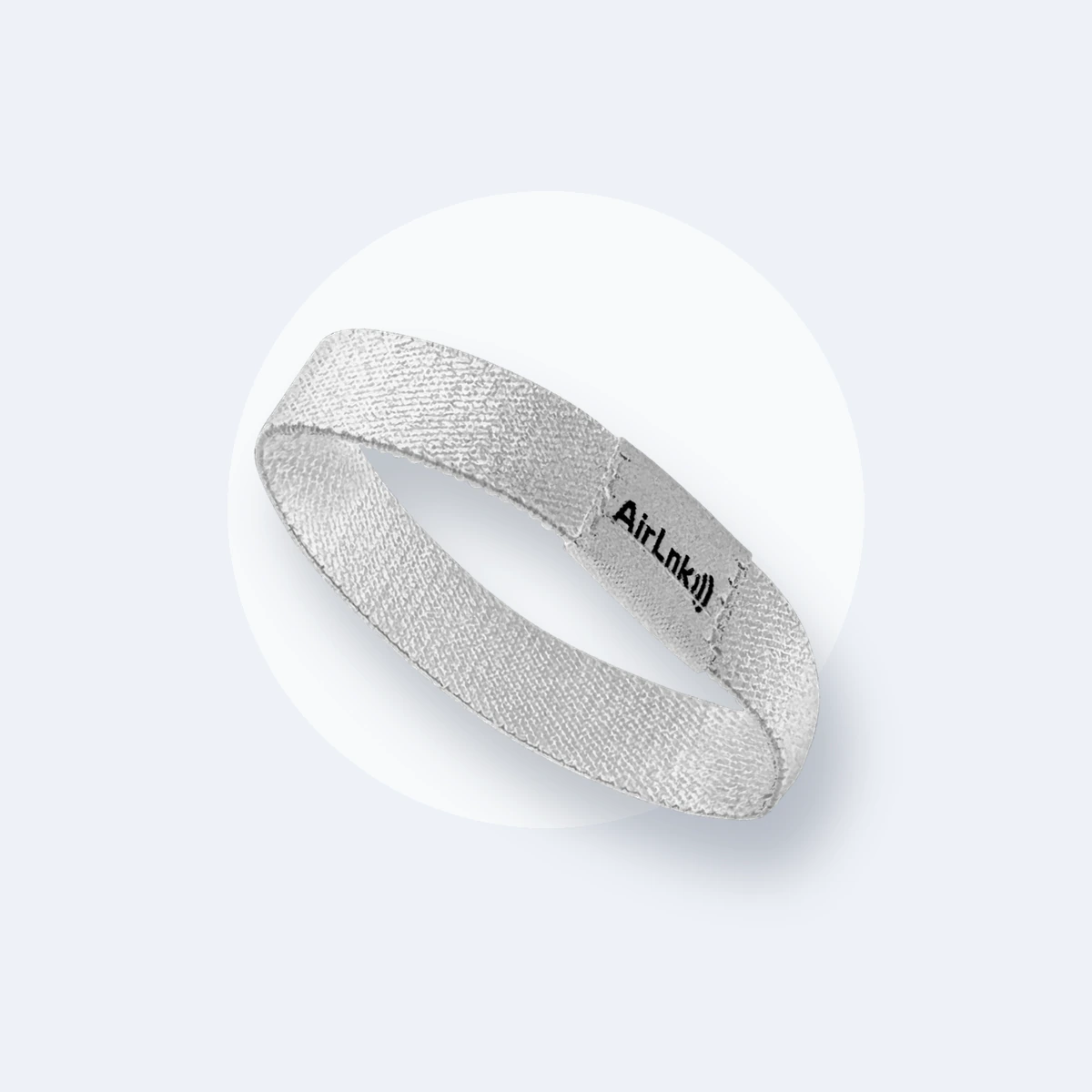 Silver AirLnk wristband
